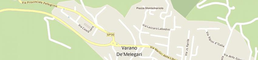 Mappa della impresa maccini mario a VARANO DE MELEGARI