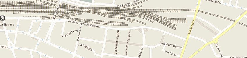 Mappa della impresa rce spa a CREMONA