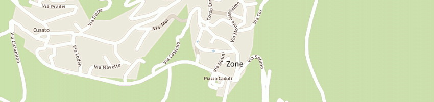 Mappa della impresa comune di zone a ZONE