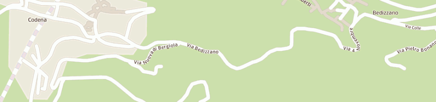 Mappa della impresa carabinieri a CARRARA