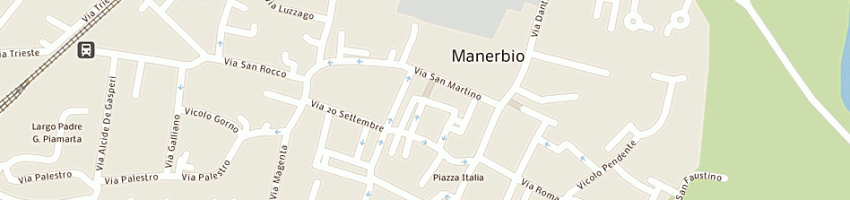 Mappa della impresa co' pietro a MANERBIO