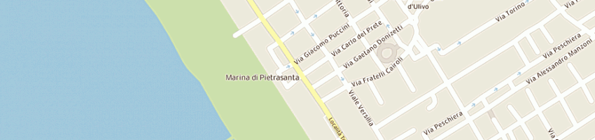 Mappa della impresa fortini giuseppe a PIETRASANTA