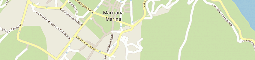 Mappa della impresa ricci cristiano a MARCIANA