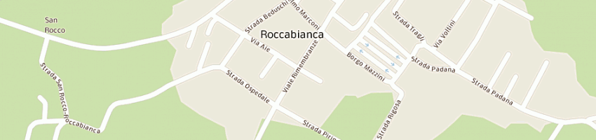 Mappa della impresa municipio di roccabianca a ROCCABIANCA