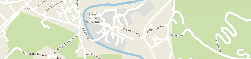 Mappa della impresa giannini franco e c - snc a PIETRASANTA