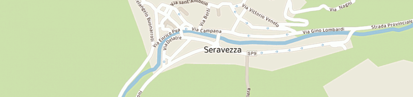 Mappa della impresa pizzeria da sara a SERAVEZZA