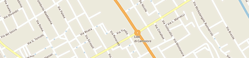 Mappa della impresa betti bruno a CAMAIORE