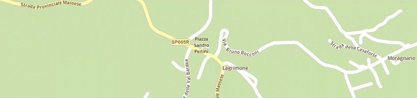 Mappa della impresa ristorante locanda castello a TIZZANO VAL PARMA