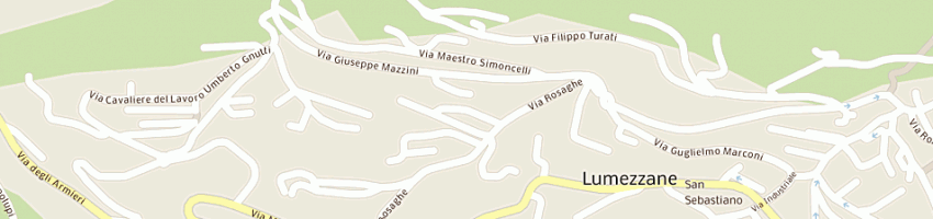 Mappa della impresa fedrigo roberto a LUMEZZANE