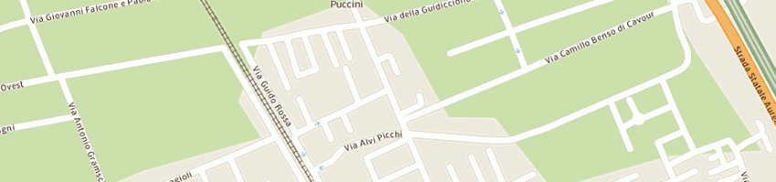 Mappa della impresa vive la vie spa a VIAREGGIO