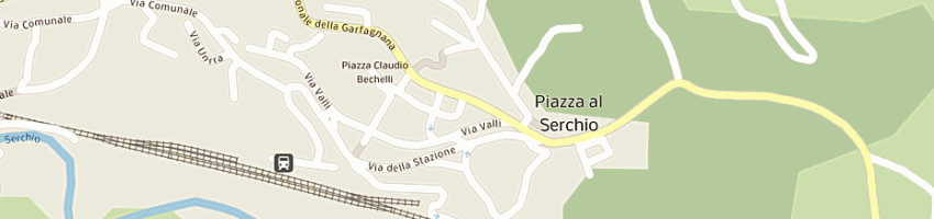 Mappa della impresa coplat garfagnana (srl) a PIAZZA AL SERCHIO