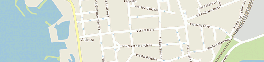 Mappa della impresa istituto di estetica elena a LIVORNO