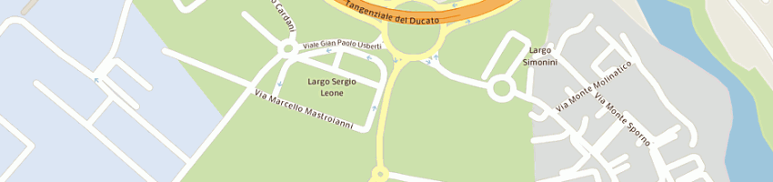 Mappa della impresa la serra fiorita (snc) a PARMA