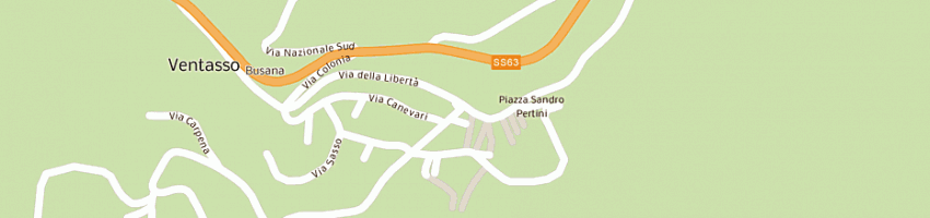 Mappa della impresa comune di busana a BUSANA