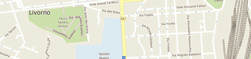 Mappa della impresa demi alessandro a LIVORNO