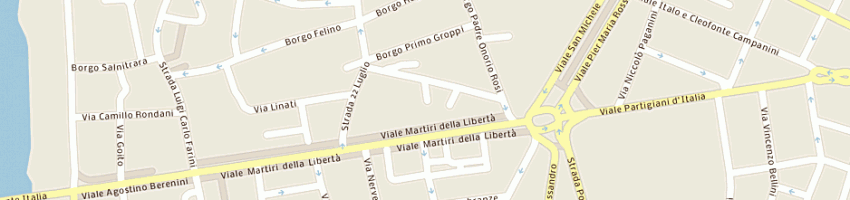 Mappa della impresa protechta srl a PARMA