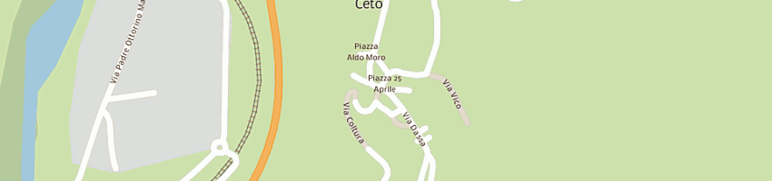 Mappa della impresa municipio a CETO