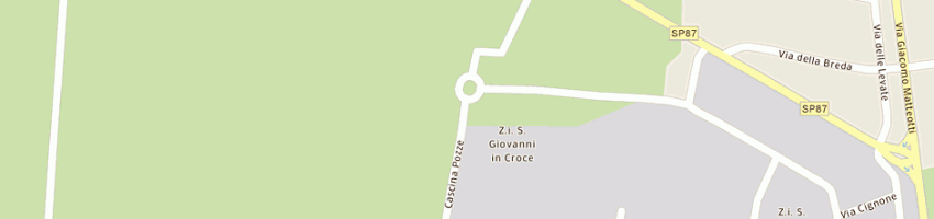 Mappa della impresa pyreco srl a SAN GIOVANNI IN CROCE