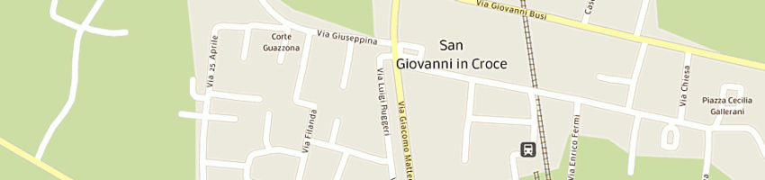 Mappa della impresa silvia grandi srl a SAN GIOVANNI IN CROCE