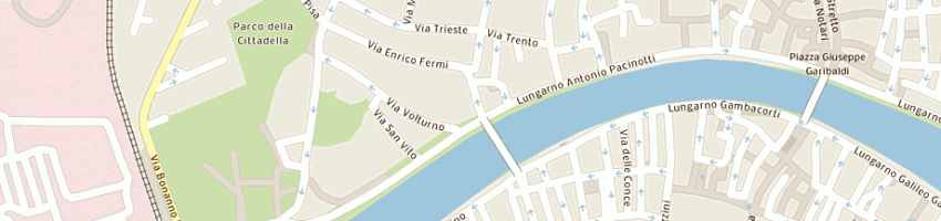 Mappa della impresa pagni silvia a PISA