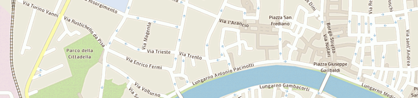 Mappa della impresa parrocchia s nicola a PISA