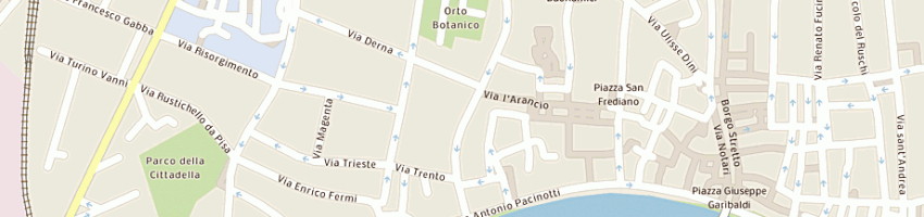 Mappa della impresa famous house di graziella patriarchi a PISA