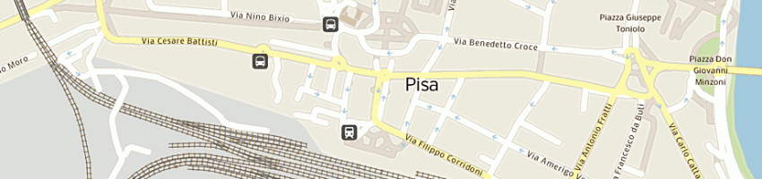 Mappa della impresa piccini michele a PISA