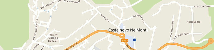 Mappa della impresa comune di castelnovo ne monti a CASTELNOVO NE MONTI