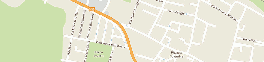 Mappa della impresa freddi vanni e c (snc) a SANT ILARIO D ENZA