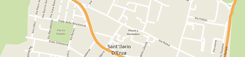 Mappa della impresa paterlini enzo a SANT ILARIO D ENZA