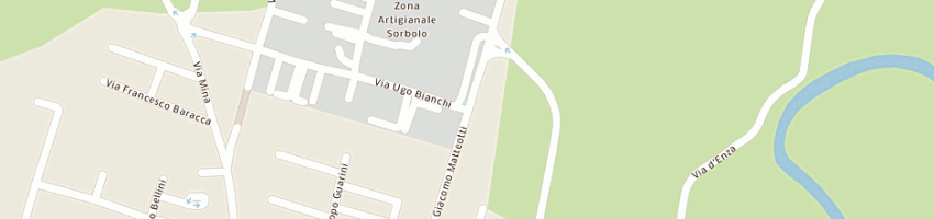 Mappa della impresa anghinolfi gian paolo a SORBOLO