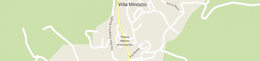 Mappa della impresa bar trattoria dina a VILLA MINOZZO