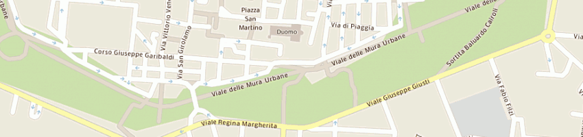 Mappa della impresa san colombano srl a LUCCA