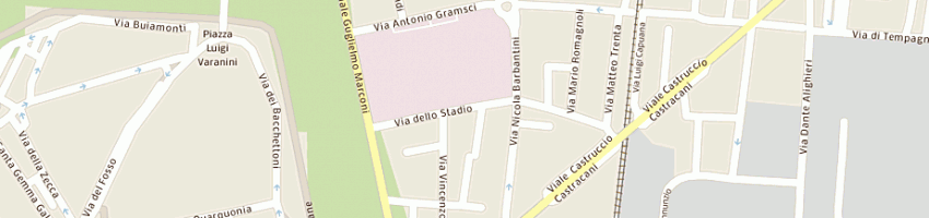 Mappa della impresa studio tecnico associato marchini a LUCCA