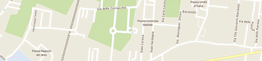 Mappa della impresa sani gianluca a LUCCA