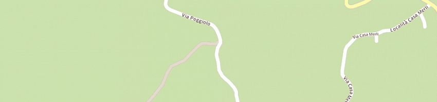 Mappa della impresa campeggio il poggiolo a PIEVEPELAGO