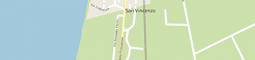 Mappa della impresa saggini roberto a SAN VINCENZO