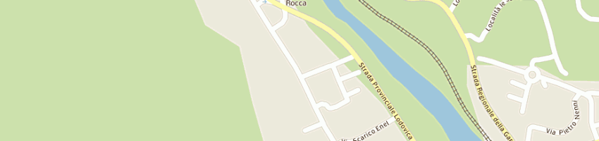 Mappa della impresa la rocca (snc) a BORGO A MOZZANO