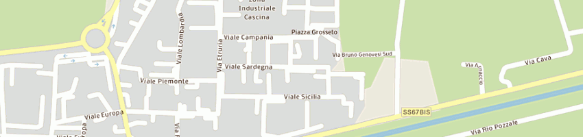 Mappa della impresa lisi l e c a CASCINA