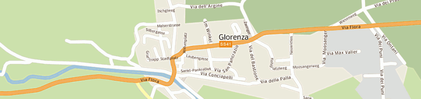 Mappa della impresa pratzner hildegard a GLORENZA