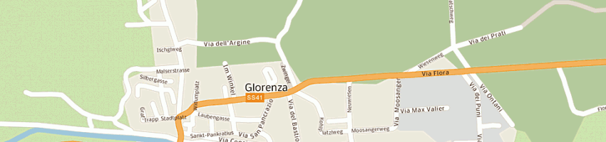 Mappa della impresa associazione sportiva sudtirolese glorenza a GLORENZA