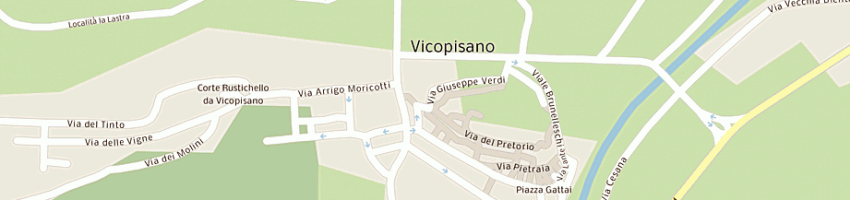 Mappa della impresa comune di vicopisano a VICOPISANO