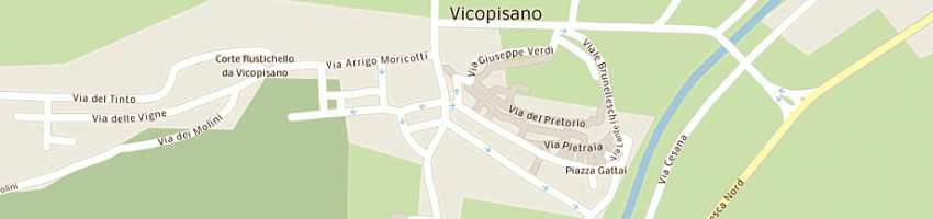 Mappa della impresa studio sessa a VICOPISANO