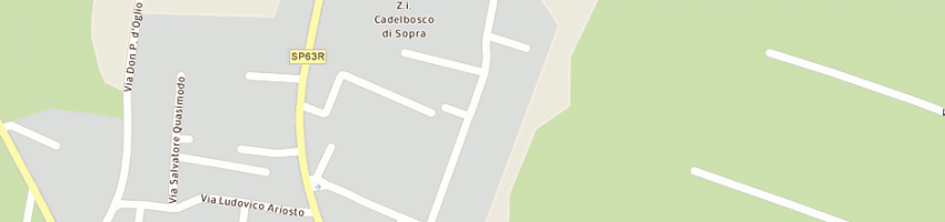 Mappa della impresa zide spa a CADELBOSCO DI SOPRA