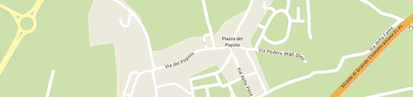 Mappa della impresa giusti fratelli a PONTEDERA