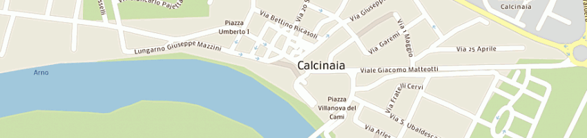 Mappa della impresa comune di calcinaia a CALCINAIA