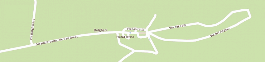 Mappa della impresa la cantina del pittore di luperi chiara a CASTAGNETO CARDUCCI