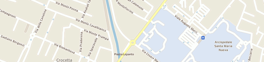 Mappa della impresa maccione giuliano a REGGIO EMILIA