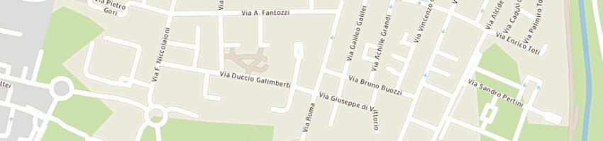 Mappa della impresa bfgdi bozzi francesco a PONTEDERA