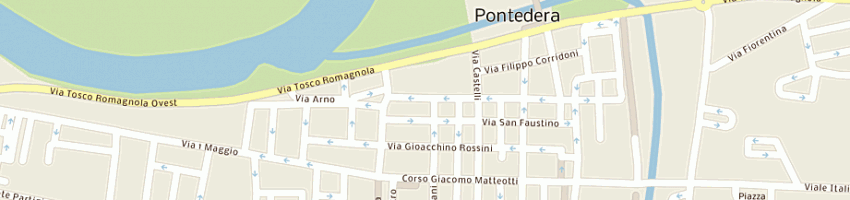 Mappa della impresa anichini giancarlo a PONTEDERA